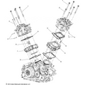 Gasket Cylinder Head Front by Polaris 5814184 Head Gasket