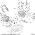 Gasket-Cylinder Head Front by Polaris 5814888 Head Gasket