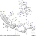 Gasket-Exhaust Id51 by Polaris 5267027 Exhaust Gasket