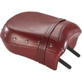 Genuine Leather Passenger Seat Red w/ Studs by Polaris