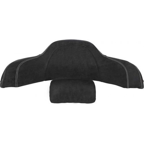 Genuine Leather Trunk Backrest Pads - Black - Non-quilted by Polaris