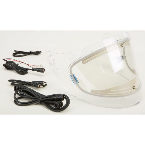 Western Powersports Drop Ship Helmet Shield Clear GM-67 / OF-77 Shield Electric by GMAX G067025