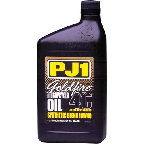 Western Powersports Engine Oil Goldfire Synthetic Blend Motor Oil 4T 20W-50 Liter by PJ1 9-50