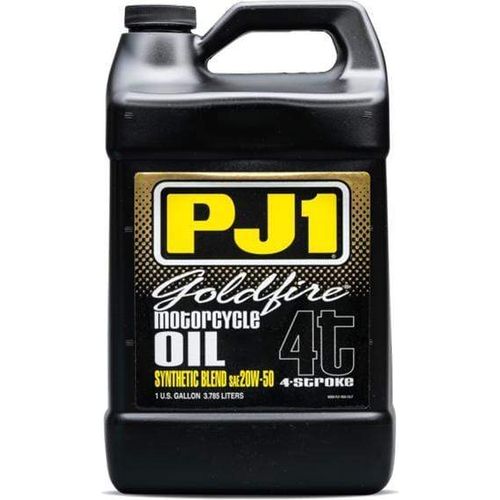 Western Powersports Engine Oil Goldfire Synthetic Engine Oil 4-Stroke 20W50 1 Gal by PJ1 9-50-1G