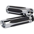 Grips Comfort Deep Cut Chrome by Arlen Ness