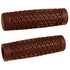 Western Powersports Grips Brown Grips Vans-Cult Style for 7/8" Bars by ODI B01VTBN
