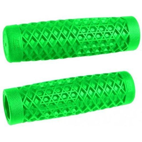 Western Powersports Grips Green Grips Vans-Cult Style for 7/8" Bars by ODI B01VTN