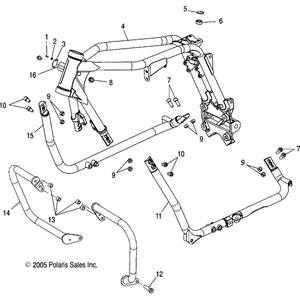 Grommet, Head Casting by Polaris 5411472 OEM Grommet