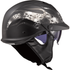 LS2 USA Half Helmet Half Helmets Helmet Bones - Matte Black - Rebellion by LS2