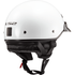 LS2 USA Half Helmet Half Helmets Helmet Solid - Gloss White - Bagger by LS2