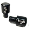 Handlebar End Caps New Victory Logo by Witchdoctors