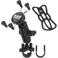 Handlebar Mount w/ Handlebar Rail Mount & X-Grip by Ram Mounts