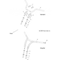 Handlebar, Ness, Black [Incl. 10] by Polaris
