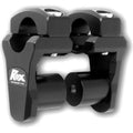 Handlebar Pivoting Riser Black1-3/4"X1-1/8"X1-1/8" by Rox Speed FX