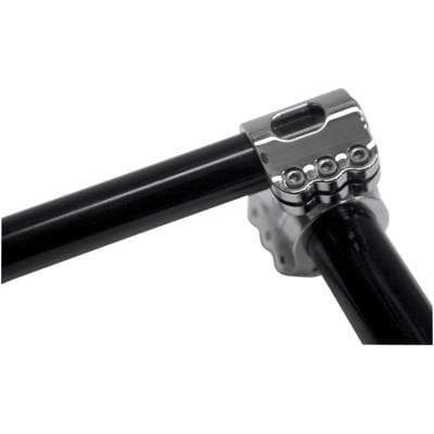 Handlebars 12" Black / Chrome Kliphanger Style by Klock Werks 0601-3255 Handlebars