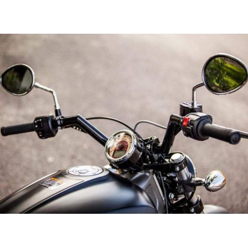 Handlebars V Line Black by Trask TM 2025BK