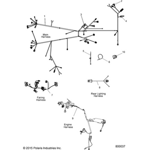 Harness, Engine by Polaris 2413153 OEM Harness