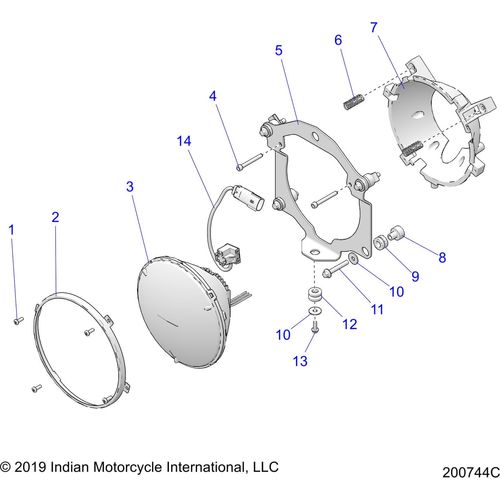 Harness-Halogen Jumper by Polaris 2415029 OEM Harness