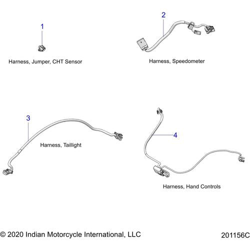 Harness Taillight 5Mm by Polaris 2415308 Lighting Module