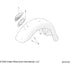 Headdress 19Fender Nolight Chr by Polaris 2414568-156 Headdress