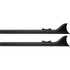 Headers True-Dual Black W/2.5" Od Sharktails by Freedom Performance