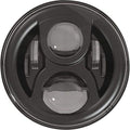 Headlight Dual Burn Crome L.E.D. 7" Black by J.W. Speaker