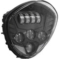 Headlight LED Black by Witchdoctors