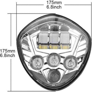 Headlight LED Projector Chrome by Witchdoctors