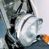 Headlight Visor 7in Chrome by Show Chrome