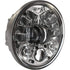 Western Powersports Drop Ship Headlight Headlights L.E.D. Adaptive2 5.75" Round Chrome by J.W. Speakers 0555101
