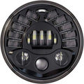 Headlights L.E.D. Adaptive2 7" Round Black by J.W. Speaker