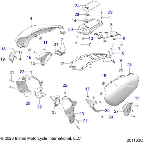 Heat Shield-Frame Upper by Polaris 5456131 Exhaust Shield