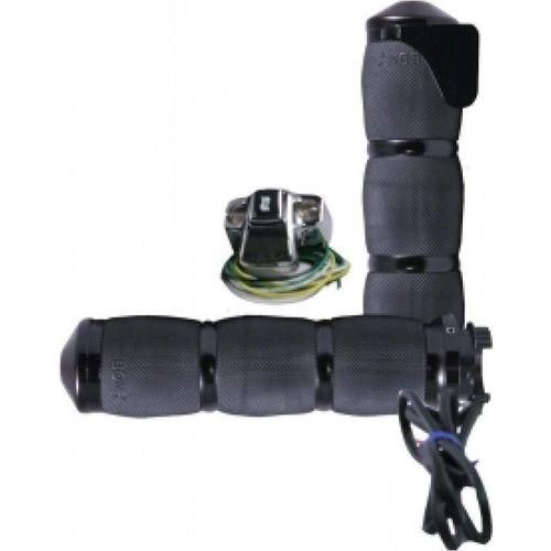 Heated Grips Air Cushion Anodized Boss by Avon Grips MT-AIR-90-A-B-H Heated Grips