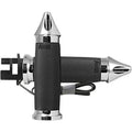 Indian Heated Grips - Custom Contour - Spike - Chrome by Avon Grips
