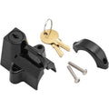 Helmet Lock for 7/8" to 1-1/4" Tube Universal Black by Bikers Choice