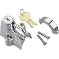 Helmet Lock for 7/8" to 1-1/4" Tube Universal Chrome by Bikers Choice
