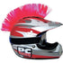 Parts Unlimited Helmet Accessory Pink Helmet Mohawk By PC Racing PCHMPINK