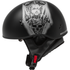 Western Powersports Drop Ship Half Helmet HH-65 Naked Tormentor Helmet by GMAX