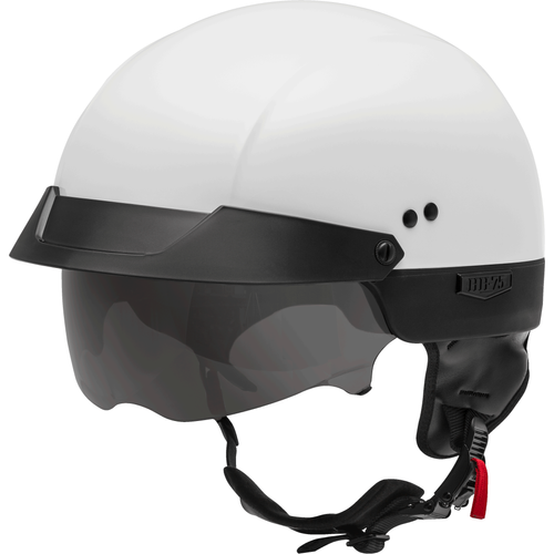 Western Powersports Drop Ship Half Helmet 2X / White HH-75 Half Helmet by GMAX H1750018