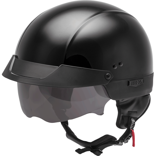 GMAX HH-75 Half Helmet Matte Black / 2x