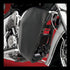 Big Bike Parts Highway Bar Accessory Highway Bar Cover Pac-A-Derm Classic Black by Hopnel V30-201BKC