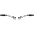 Highway Bar Foot Pegs Anti-Vibration with 1.50 inch Clamps Chrome by Rivco