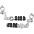 Highway Bar Foot Pegs Offset Small Chrome by Kuryakyn