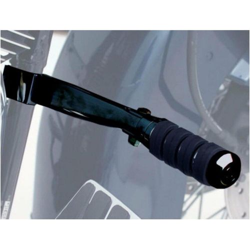 Highway Pegs Anti-Vibration with 1.25 inch Clamps Black by Rivco
