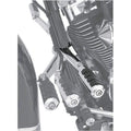 Highway Pegs Anti-Vibration with 1.25 inch Clamps Chrome by Rivco