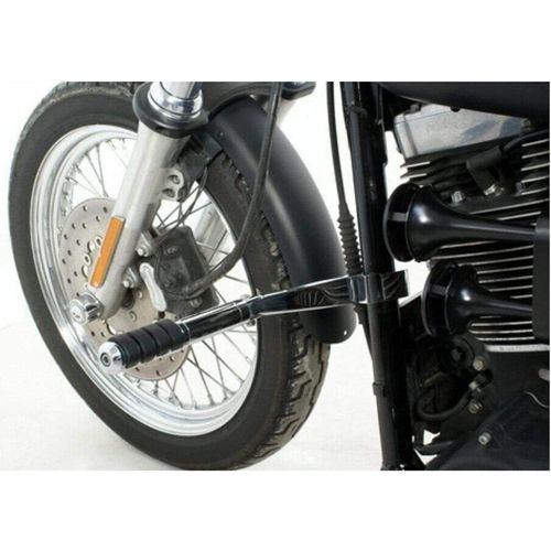 Highway Pegs Anti-Vibration with 1.25 inch Clamps Chrome by Rivco