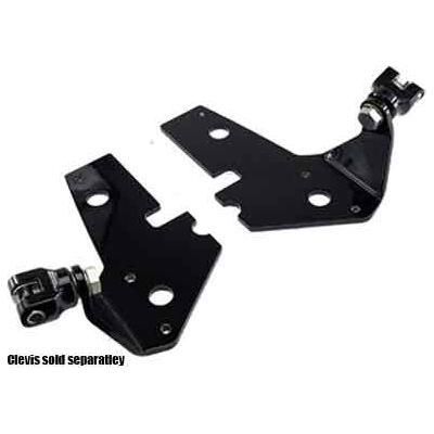 Victory Highway Peg Floorboard Mounts Black by Witchdoctors WD-HWYMTB Footpeg Mount