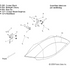 Hinge, Extender, Front, LH by Polaris 1015966 OEM Hardware