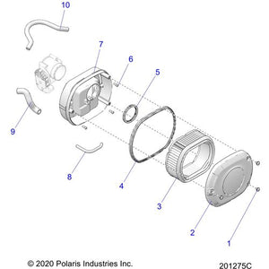 Hose Breather by Polaris 5456910 Breather Hose