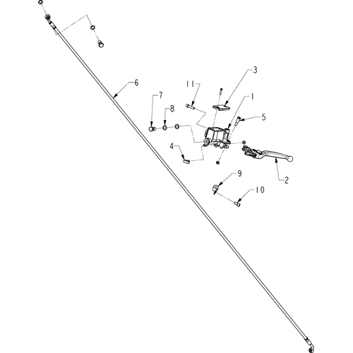 Hose Hydraulic Clutch by Polaris N71600008 Hydraulic Clutch Kits